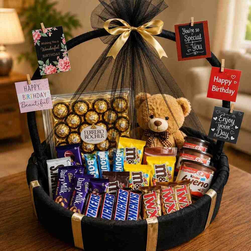 Deluxe Chocolate Gift Basket