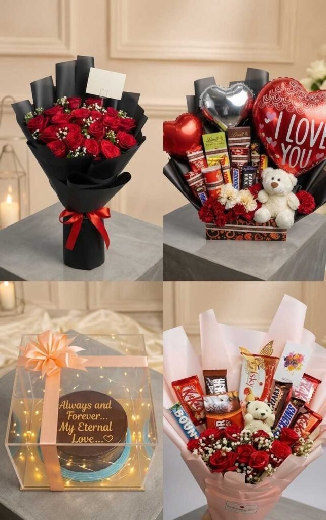 send flowers to Pakistan romantic gift combo collection